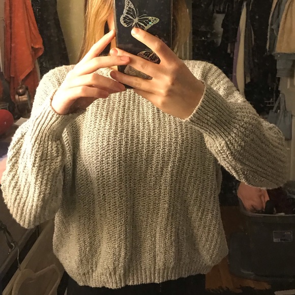 Brandy grey knit sweater - Picture 4 of 4